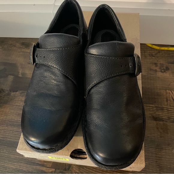 Born Juanita Black Leather shoes women’s size 10 - Picture 2 of 8